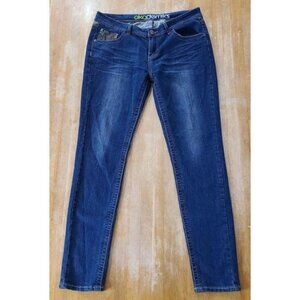 Akademiks Junior Size 13 Camo Sequin Stretch Jeans